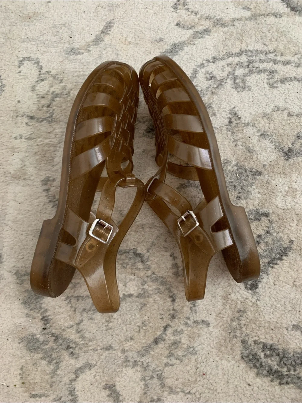 Plasticana Méduse Hemp Jelly Sandals - Picture 3 of 5